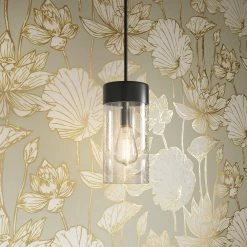 Coupon 🔔 Signature Hardware Hanzell 60W 1-Light Medium E-26 Pendant in Matte Black 🥰 -Signature Hardware shop Query 1000