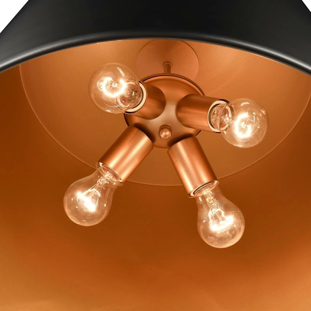 Cheapest 😀 Signature Hardware Wegner 60W 4-Light Medium E-26 Pendant in Matte Black 🛒 4 Cheapest 😀 Signature Hardware Wegner 60W 4-Light Medium E-26 Pendant in Matte Black 🛒 - Image 2