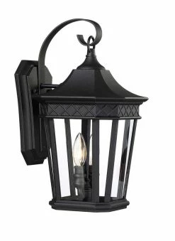 Discount ⌛ Signature Hardware Foxfield 16-5/8 in. 60W 2-Light Outdoor Wall Sconce in Black ✨ 9 Discount ⌛ Signature Hardware Foxfield 16-5/8 in. 60W 2-Light Outdoor Wall Sconce in Black ✨ -Signature Hardware shop Query 1046