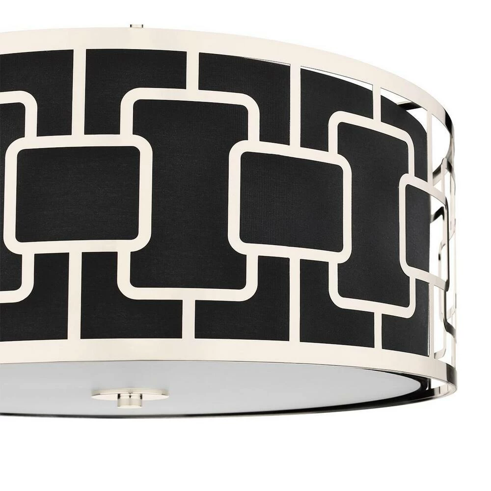 New 👍 Signature Hardware Veramar 22 in. 60W 3-Light Medium E-26 Incandescent Pendant in Polished Nickel 💯 7 New 👍 Signature Hardware Veramar 22 in. 60W 3-Light Medium E-26 Incandescent Pendant in Polished Nickel 💯 - Image 5