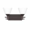 Brand new ⭐ Signature Hardware McBryde 8-3/4 x 17-1/8 in. 100W 2-Light Medium E-26 Vanity Fixture in Oil Rubbed Bronze 🥰 -Signature Hardware shop Query 110
