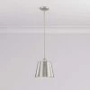 Promo 🔔 Signature Hardware Risom 60W 1-Light Medium E-26 Pendant in Brushed Nickel 🎁 -Signature Hardware shop Query 1114