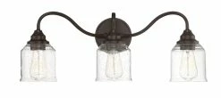 Cheapest ⌛ Signature Hardware Centerville 9-1/8 in. 100W 3-Light Bath Light in Oil Rubbed Bronze 👏