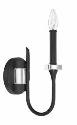 Best deal 😉 Signature Hardware Blackpool 11-1/8 in. 60W 1-Light Wall Sconce in Black 👍 -Signature Hardware shop Query 1145