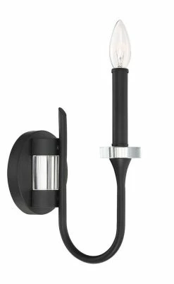 Best deal 😉 Signature Hardware Blackpool 11-1/8 in. 60W 1-Light Wall Sconce in Black 👍 -Signature Hardware shop Query 1146