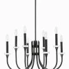 Flash Sale 💯 Signature Hardware Blackpool 60W 8-Light Chandelier in Black 👏 -Signature Hardware shop Query 1147