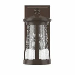 Cheap 🥰 Signature Hardware Woodberry 60W 10-1/2 in. 1-Light Medium E-26 Wall Sconce in Chocolate Bronze 🔔