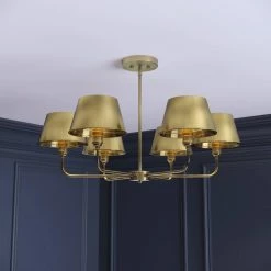 Promo ๐ Signature Hardware Stanburn 60W 6-Light Medium E-26 Incandescent Chandelier in Aged Brass ๐ 13 Promo ๐ Signature Hardware Stanburn 60W 6-Light Medium E-26 Incandescent Chandelier in Aged Brass ๐ -Signature Hardware shop Query 1158