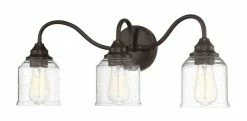 Cheapest ⌛ Signature Hardware Centerville 9-1/8 in. 100W 3-Light Bath Light in Oil Rubbed Bronze 👏 -Signature Hardware shop Query 117