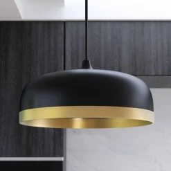 Buy 💯 Signature Hardware Korbel 60W 4-Light Medium E-26 Pendant in Matte Black ✨ -Signature Hardware shop Query 1177