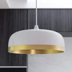 Best Pirce 🔥 Signature Hardware Korbel 60W 4-Light Medium E-26 Pendant in Matte White 🤩 -Signature Hardware shop Query 1182