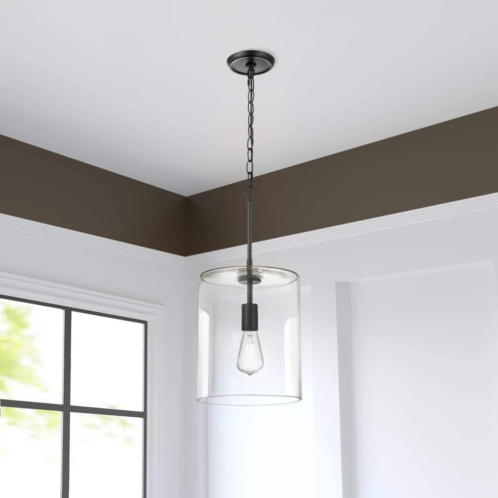 Hot Sale ๐ Signature Hardware Beringer 60W 1-Light Medium E-26 Pendant in Matte Black ๐ 5 Hot Sale ๐ Signature Hardware Beringer 60W 1-Light Medium E-26 Pendant in Matte Black ๐ - Image 3