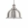 Cheapest 🔔 Signature Hardware Chisum 100W 1-Light Medium E-26 Pendant in Brushed Nickel 😉 -Signature Hardware shop Query 1205