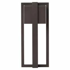 Flash Sale 💯 Signature Hardware Shockoe 9W 1-Light 14 in. Outdoor Wall Sconce in Chocolate Bronze 🤩 -Signature Hardware shop Query 1280
