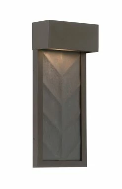 Budget 🌟 Signature Hardware Dilling 11W LED Outdoor Wall Sconce in Champagne Bronze 🔔 -Signature Hardware shop Query 1314