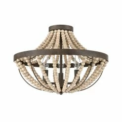 Discount 🛒 Signature Hardware Edisto 60W 3-Light Flush Mount Ceiling Fixture 🤩 -Signature Hardware shop Query 1319