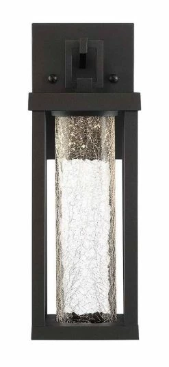 Flash Sale ⌛ Signature Hardware Topping 13-5/8 in. 6W 1-Light Outdoor Wall Sconce in Black 😉 -Signature Hardware shop Query 1337