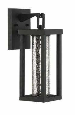 Flash Sale ⌛ Signature Hardware Topping 13-5/8 in. 6W 1-Light Outdoor Wall Sconce in Black 😉 -Signature Hardware shop Query 1338