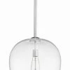 Top 10 ❤️ Signature Hardware Kimball 15-3/4 in. 60W 1-Light Medium Pendant with Clear Glass in Polished Chrome ⌛ -Signature Hardware shop Query 1352