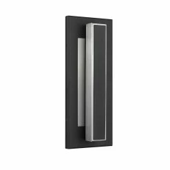 Hot Sale ✔️ Signature Hardware Bolero 12W Integrated LED Outdoor Wall Sconce in Black 😍 -Signature Hardware shop Query 1359