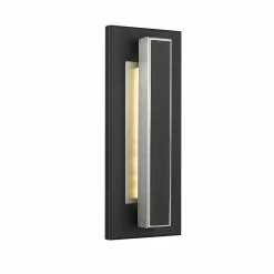 Hot Sale ✔️ Signature Hardware Bolero 12W Integrated LED Outdoor Wall Sconce in Black 😍 -Signature Hardware shop Query 1360