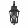 Brand new 🔔 Signature Hardware Altimeter 11-1/8 in. 60W 4-Light Outdoor Wall Light in Black ✔️ -Signature Hardware shop Query 1366