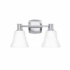 Best Sale 😉 Signature Hardware Southern Shores 9 x 16 in. 100W 2-Light Medium E-26 Vanity Fixture in Polished Chrome 🔔 -Signature Hardware shop Query 240
