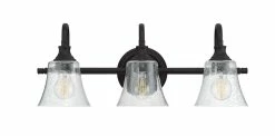 Hot Sale 🥰 Signature Hardware Milldale 60W 3-Light Medium E-26 Bath Light in Oil Rubbed Bronze 🎉