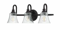 Hot Sale 🥰 Signature Hardware Milldale 60W 3-Light Medium E-26 Bath Light in Oil Rubbed Bronze 🎉 -Signature Hardware shop Query 247