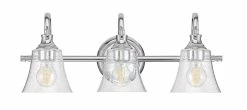 Wholesale 👍 Signature Hardware Milldale 60W 3-Light Medium E-26 Bath Light in Polished Chrome 🥰