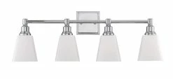 Cheap ✔️ Signature Hardware Leadwell 60W 4-Light Medium E-26 Bath Light in Polished Chrome 😉