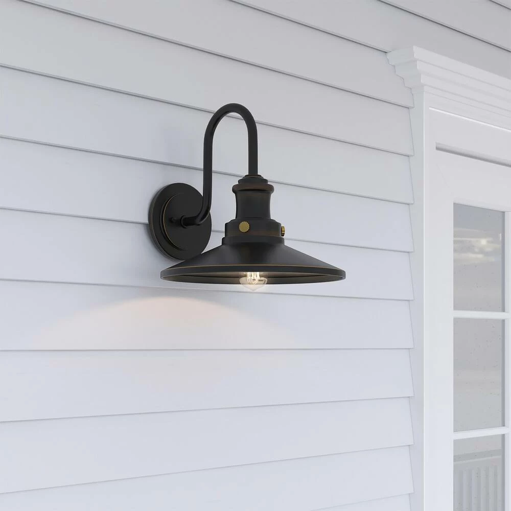 Top 10 🔔 Signature Hardware Pimmitt 100W 1-Light Medium E-26 Outdoor Wall Sconce in Oil Rubbed Bronze ✔️ 7 Top 10 🔔 Signature Hardware Pimmitt 100W 1-Light Medium E-26 Outdoor Wall Sconce in Oil Rubbed Bronze ✔️ - Image 5