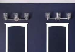 Best reviews of 🔥 Signature Hardware Windsor Gate 26-3/8 in. 100W 3-Light Medium E-26 Bath Light with Seeded Glass in Polished Chrome 🧨 -Signature Hardware shop Query 342