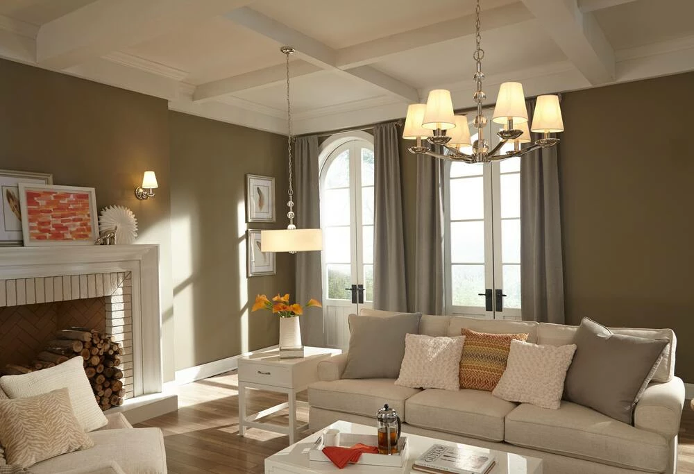 Hot Sale ๐ Signature Hardware Bankloft 5-7/8 x 15-3/4 in. 100W 3-Light Medium E-26 Semi-Flush Mount Ceiling Fixture in Polished Nickel ๐ 4 Hot Sale ๐ Signature Hardware Bankloft 5-7/8 x 15-3/4 in. 100W 3-Light Medium E-26 Semi-Flush Mount Ceiling Fixture in Polished Nickel ๐ - Image 2