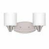 Deals ๐ Signature Hardware Eastover 7-3/8 x 15 in. 100W 2-Light Medium E-26 Vanity Fixture in Brushed Nickel ๐ 1 Deals ๐ Signature Hardware Eastover 7-3/8 x 15 in. 100W 2-Light Medium E-26 Vanity Fixture in Brushed Nickel ๐ -Signature Hardware shop Query 353