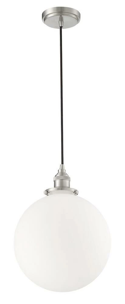 Coupon โค๏ธ Signature Hardware Orchard 12 in. 60W 1-Light Medium Pendant in Brushed Nickel ๐ 5 Coupon โค๏ธ Signature Hardware Orchard 12 in. 60W 1-Light Medium Pendant in Brushed Nickel ๐ - Image 3