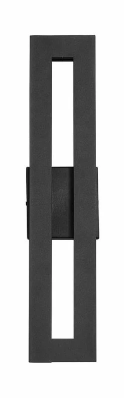 Best deal 🧨 Signature Hardware Paddock 3W 22 in. Tall 2-Light Outdoor Wall Scone in Black ❤️