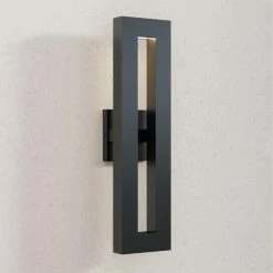 Best deal 🧨 Signature Hardware Paddock 3W 22 in. Tall 2-Light Outdoor Wall Scone in Black ❤️ -Signature Hardware shop Query 377