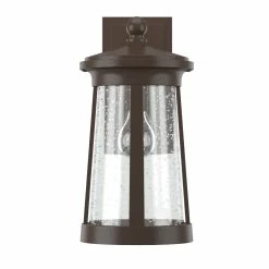 Buy ๐ Signature Hardware Woodberry 100W 15-7/8 in. 1-Light Medium E-26 Wall Sconce in Chocolate Bronze โ๏ธ
