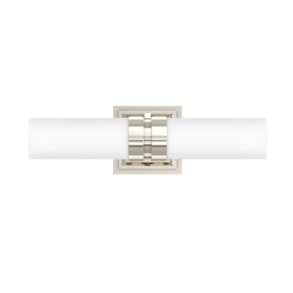 Best Sale ๐ Signature Hardware Como 5 x 16-5/8 in. 60W 2-Light Medium E-26 Vanity Fixture in Polished Nickel ๐ 3 Best Sale ๐ Signature Hardware Como 5 x 16-5/8 in. 60W 2-Light Medium E-26 Vanity Fixture in Polished Nickel ๐