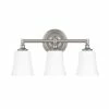 Best reviews of 👍 Signature Hardware Scarborough 10 x 18 in. 100W 3-Light Medium E-26 Vanity Fixture in Brushed Nickel 🧨 -Signature Hardware shop Query 40