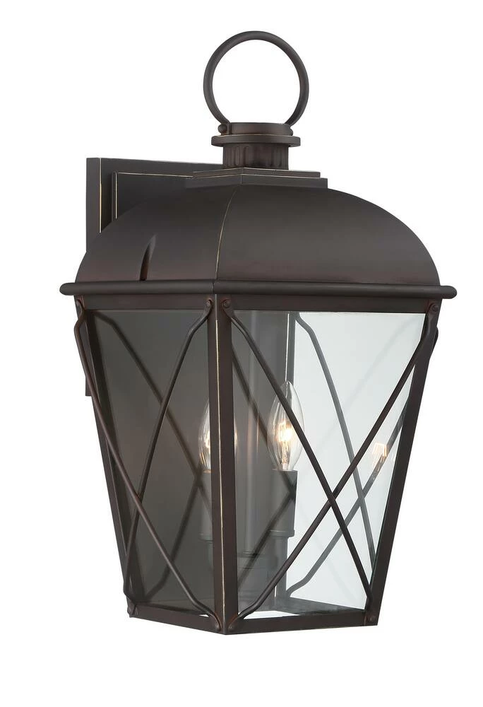 Outlet โ Signature Hardware Fair Avenue 60W 2-Light Candelabra E-12 Outdoor Wall Sconce in Dark Bronze ๐ฏ 6 Outlet โ Signature Hardware Fair Avenue 60W 2-Light Candelabra E-12 Outdoor Wall Sconce in Dark Bronze ๐ฏ - Image 4