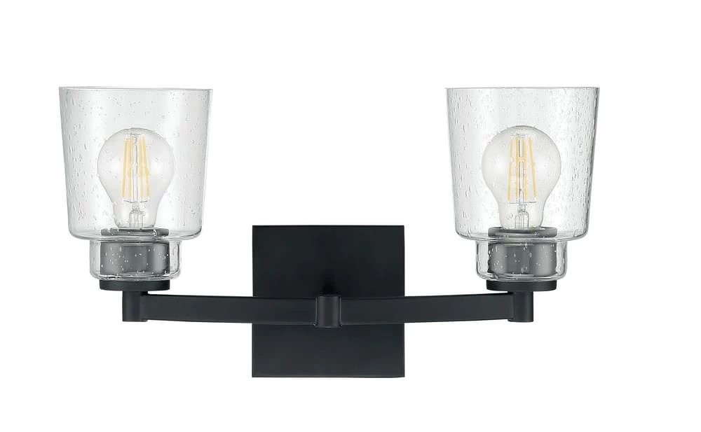 Discount 💯 Signature Hardware Laurelgrove 60W 2-Light Medium E-26 Bath Light in Matte Black 🔔 3 Discount 💯 Signature Hardware Laurelgrove 60W 2-Light Medium E-26 Bath Light in Matte Black 🔔