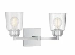 Brand new 😍 Signature Hardware Laurelgrove 60W 2-Light Medium E-26 Bath Light in Polished Chrome ❤️ 9 Brand new 😍 Signature Hardware Laurelgrove 60W 2-Light Medium E-26 Bath Light in Polished Chrome ❤️ -Signature Hardware shop Query 455