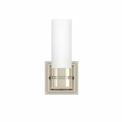 Top 10 🔥 Signature Hardware Como 10-7/8 x 5 in. 60W 1-Light Medium E-26 Vanity Fixture in Polished Nickel 👍