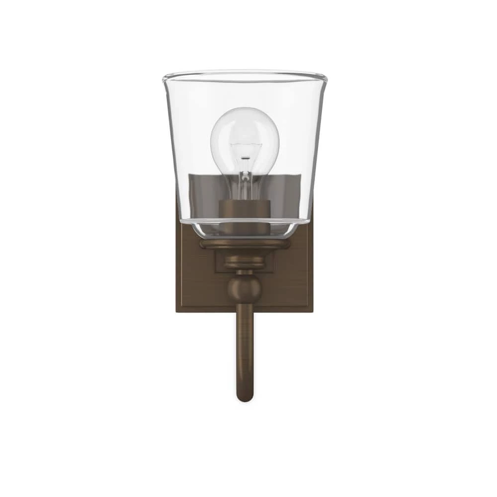 Promo ๐ Signature Hardware Antonia 5-1/2 in. 100W 1-Light Medium E-26 Bath Light with Clear Glass in Plated Oxidized Bronze ๐ฅฐ 3 Promo ๐ Signature Hardware Antonia 5-1/2 in. 100W 1-Light Medium E-26 Bath Light with Clear Glass in Plated Oxidized Bronze ๐ฅฐ