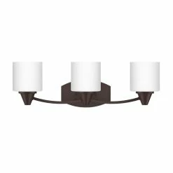 Top 10 🥰 Signature Hardware Eastover 7-3/8 x 23 in. 100W 3-Light Medium E-26 Vanity Fixture in Oil Rubbed Bronze 🧨