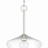Top 10 👍 Signature Hardware Greenwich 14 in. 60W 1-Light Medium Pendant in Polished Nickel ✨ -Signature Hardware shop Query 489