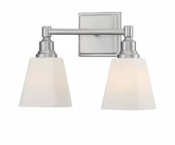 Best deal 🔔 Signature Hardware Leadwell 60W 2-Light Medium E-26 Bath Light in Brushed Nickel ✔️ 9 Best deal 🔔 Signature Hardware Leadwell 60W 2-Light Medium E-26 Bath Light in Brushed Nickel ✔️ -Signature Hardware shop Query 517