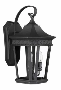 Best Pirce 😍 Signature Hardware Foxfield 20-1/4 in. 60W 3-Light Outdoor Wall Sconce in Black ⭐ -Signature Hardware shop Query 532